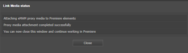 Backend processes after clicking on Link button